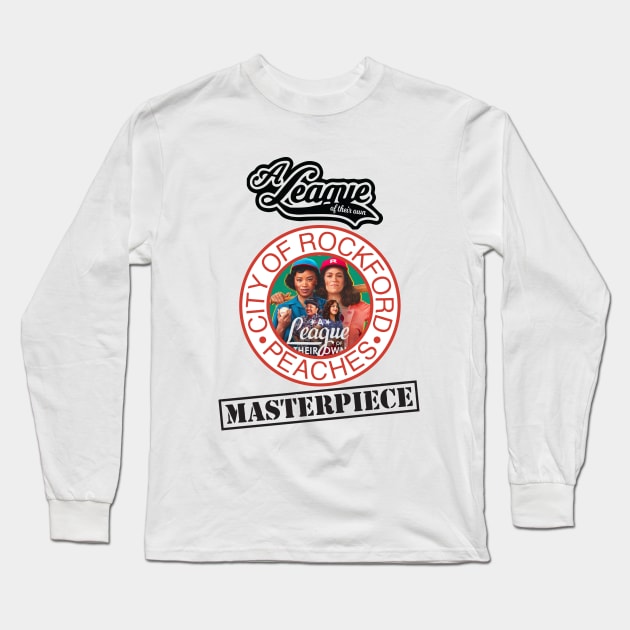 Bad Ass based ball players from a League of Their Own Long Sleeve T-Shirt by whatyouareisbeautiful